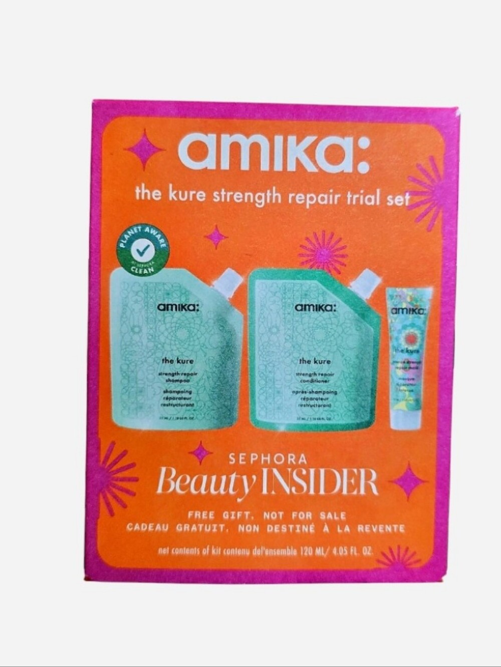 Amika The Kure Strength Repair Travel Set